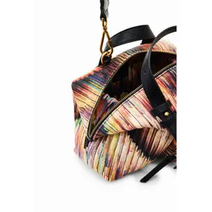 Sac à bandoulière moyen toile femme Desigual image-2