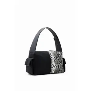 Sac à bandoulière moyen femme Desigual Patchwork image-1