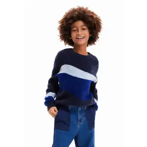 Camisola jacquard para rapariga Desigual image-0