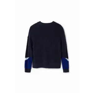 Camisola jacquard para rapariga Desigual image-1