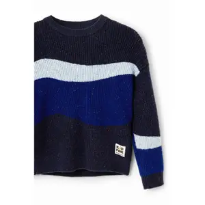 Camisola jacquard para rapariga Desigual image-2