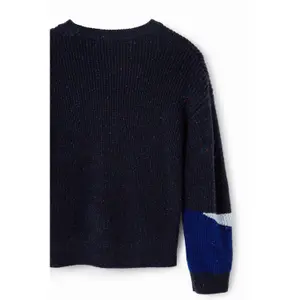 Camisola jacquard para rapariga Desigual image-3