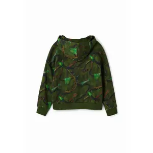 Children's camouflage sweatshirt Desigual image-1