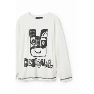 Children's arty animal T-shirt Desigual image-2