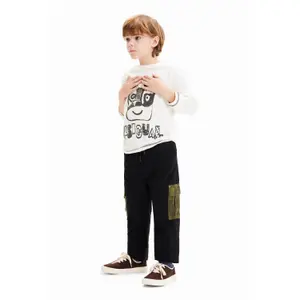 Children's arty animal T-shirt Desigual image-5