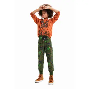 Children's arty animal T-shirt Desigual image-5