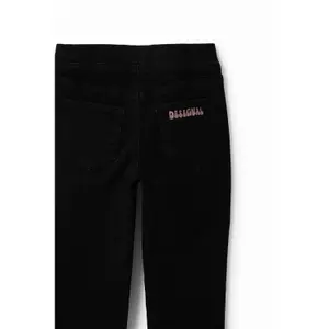 Girl's jean legging Desigual image-3