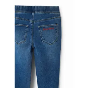 Girl's jean legging Desigual image-3