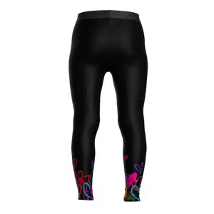 Girl's long legging hearts Desigual image-1