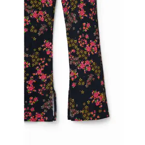 Girl's floral flare legging Desigual image-2