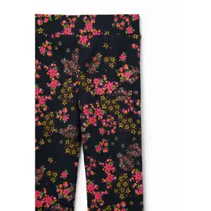 Girl's floral flare legging Desigual image-3