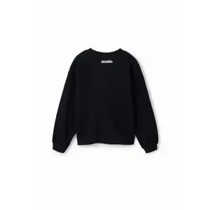 Sweatshirt message girl Desigual image-3