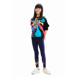 Sweatshirt message girl Desigual image-5
