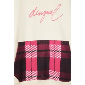 Sweatshirt mit Karos und Blumen, Mädchen Desigual image-4