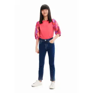 Girl's T-shirt Desigual Lacey image-5