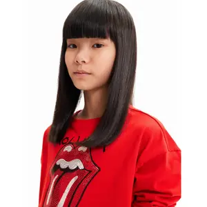 Girl's T-shirt Desigual The Rolling Stone image-4