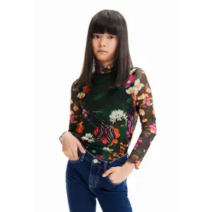 Girl's T-shirt Desigual Flora image-0