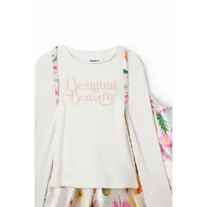 Girl's T-shirt Desigual Morgana image-5