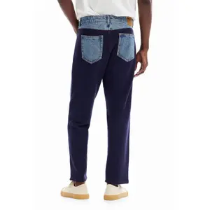 Calças de ganga híbridas Desigual image-1