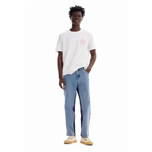 Calças de ganga híbridas Desigual image-3