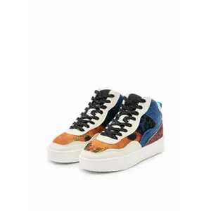 Zapatillas patchwork de mujer Desigual image-3