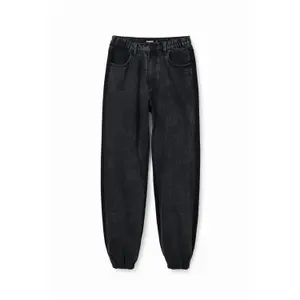 Calças de ganga jogging florais para mulher Desigual image-4