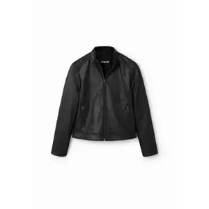 Lederjacke Frau Desigual Toronto image-0