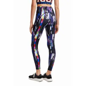 Leggings sportivi digitali da donna Desigual image-1