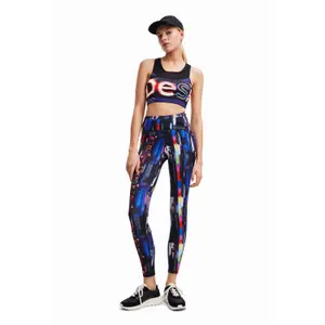 Leggings sportivi digitali da donna Desigual image-3