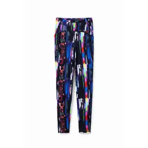 Leggings sportivi digitali da donna Desigual image-4