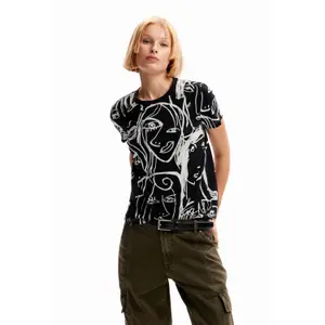 Camiseta de mujer Desigual Maca9 image-2