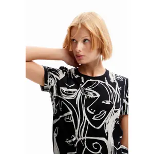 Camiseta de mujer Desigual Maca9 image-4