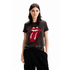 Dames-T-shirt Desigual The Rolling Stone image-2