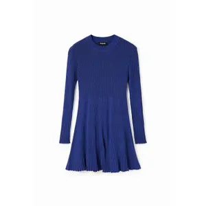 Vestido corto de punto elástico Desigual image-0