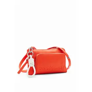 Carteira de ombro para mulher Desigual Half Logo 24 Lisa image-0