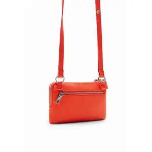 Carteira de ombro para mulher Desigual Half Logo 24 Lisa image-1