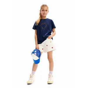 Girl's T-shirt Desigual Casey image-5