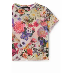 Girl's T-shirt Desigual Cataleya image-2