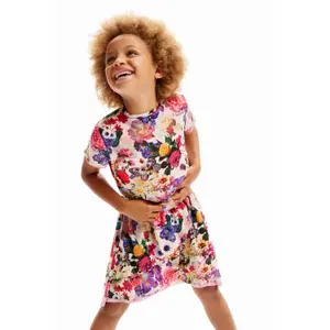 Girl's T-shirt Desigual Cataleya image-5