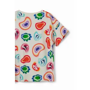 Girl's T-shirt Desigual Mickey Galactic image-3