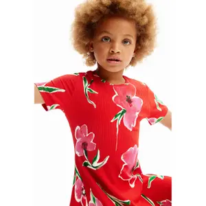 Girl t-shirt dress Desigual Belisa image-5