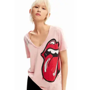 Camiseta de mujer Desigual Rolling image-3