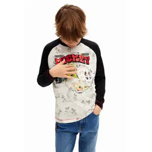 Long sleeve T-shirt Desigual Paper Mickey image-1