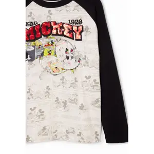 Long sleeve T-shirt Desigual Paper Mickey image-5