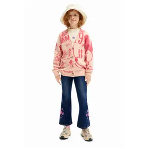 Girl's cardigan Desigual Ros image-1