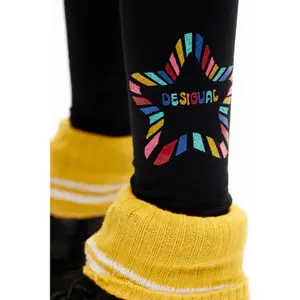 Girls' leggings Desigual Daisy image-4