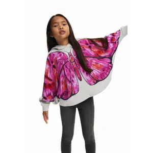 Hoodie Kinder Desigual Butterfly Cape image-1