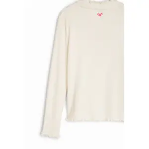 Cotton floral print blouse with wavy edges for girls Desigual image-5