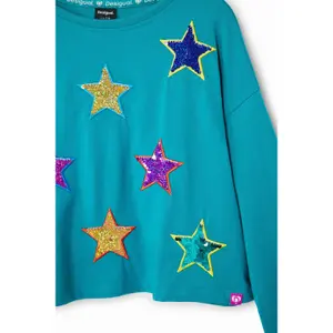 Girl's T-shirt Desigual Calipso image-4