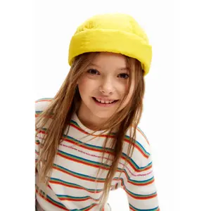 Girl's long sleeve T-shirt Desigual Rainbow Striped image-4